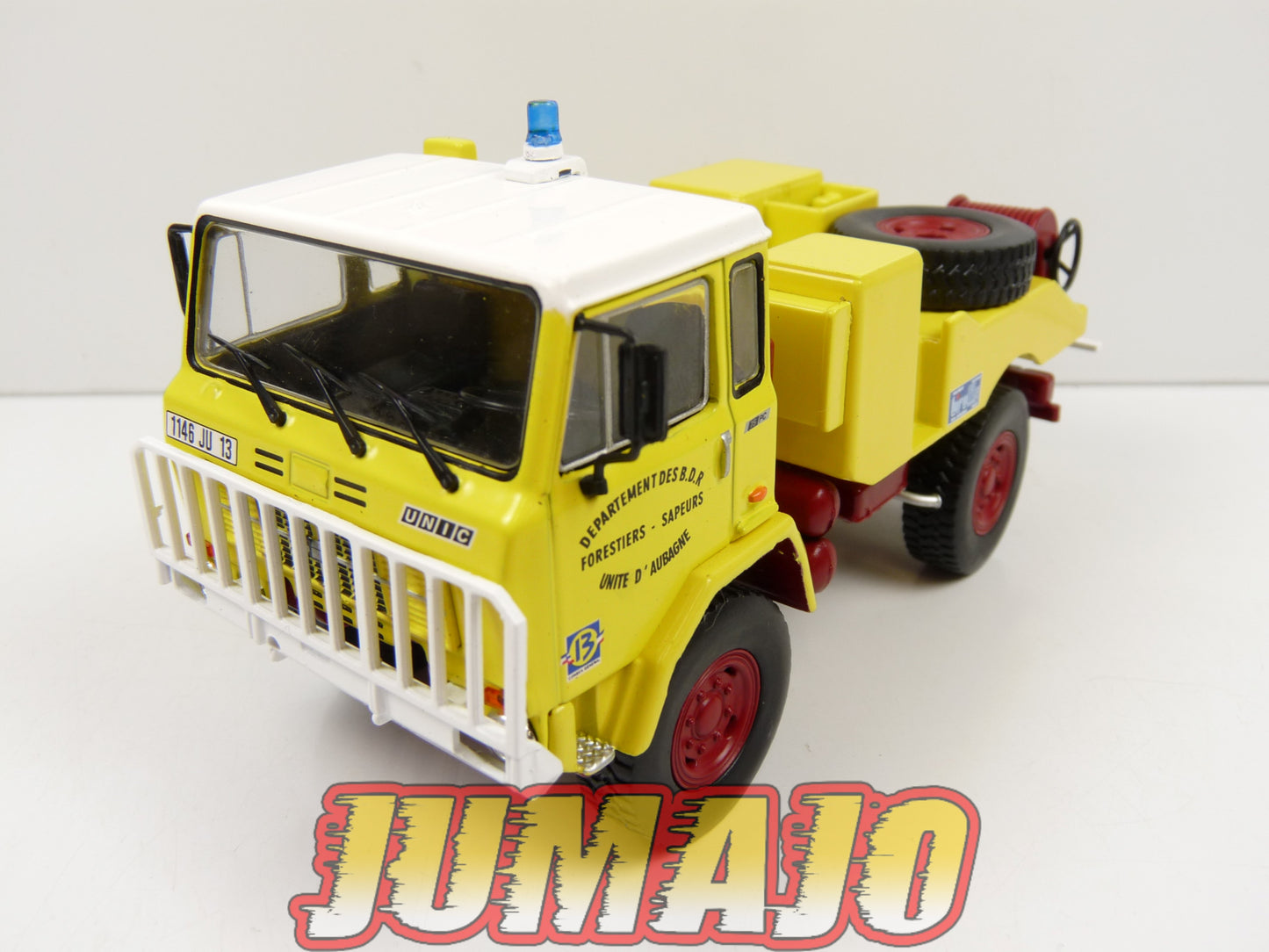 CPF108 Camion 1/43 Hachette IXO Pompiers : UNIC 75 PC feux de forêts