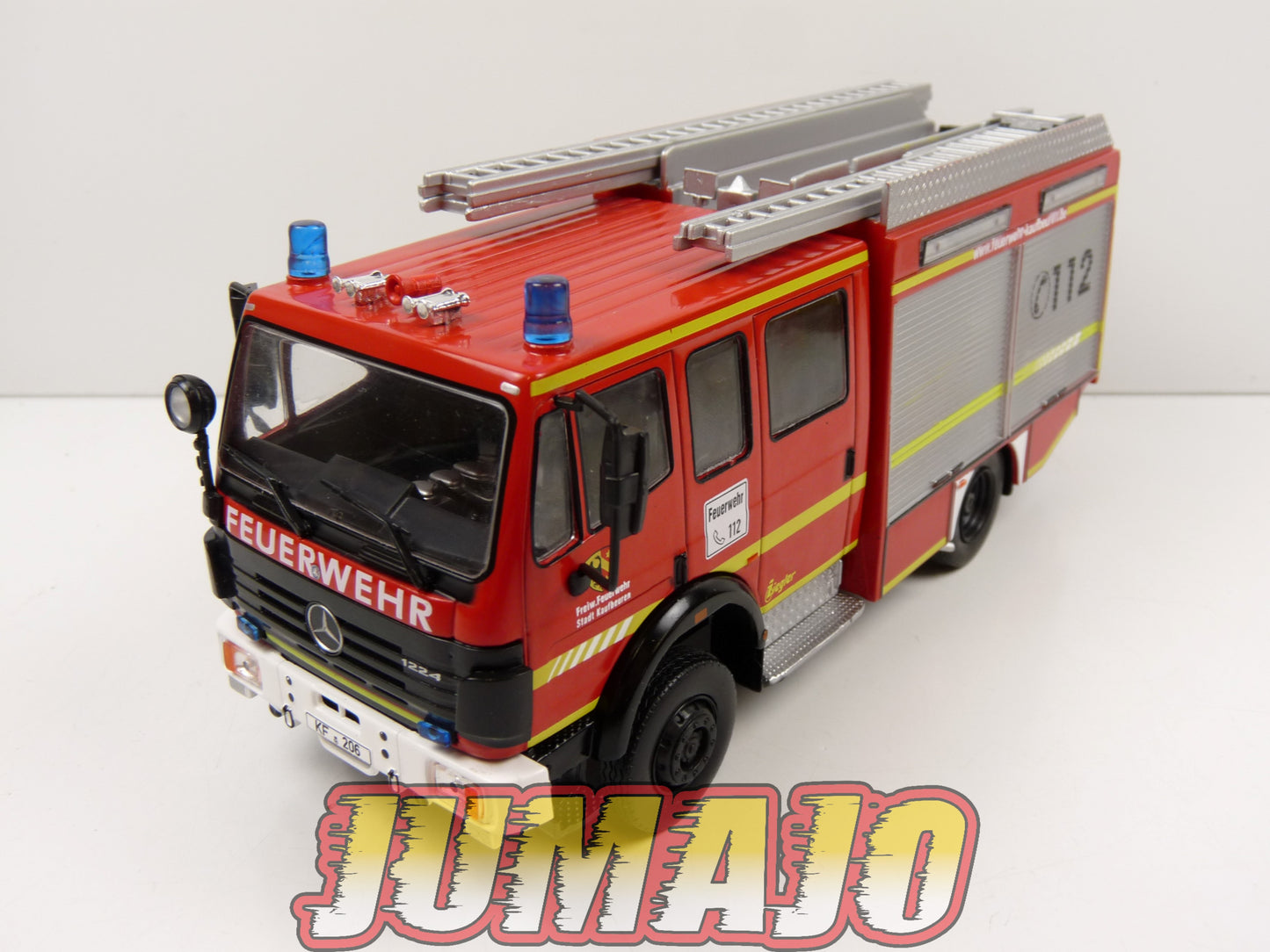 CPF109 Camion 1/43 Hachette IXO Pompiers : MERCEDES SK 1224