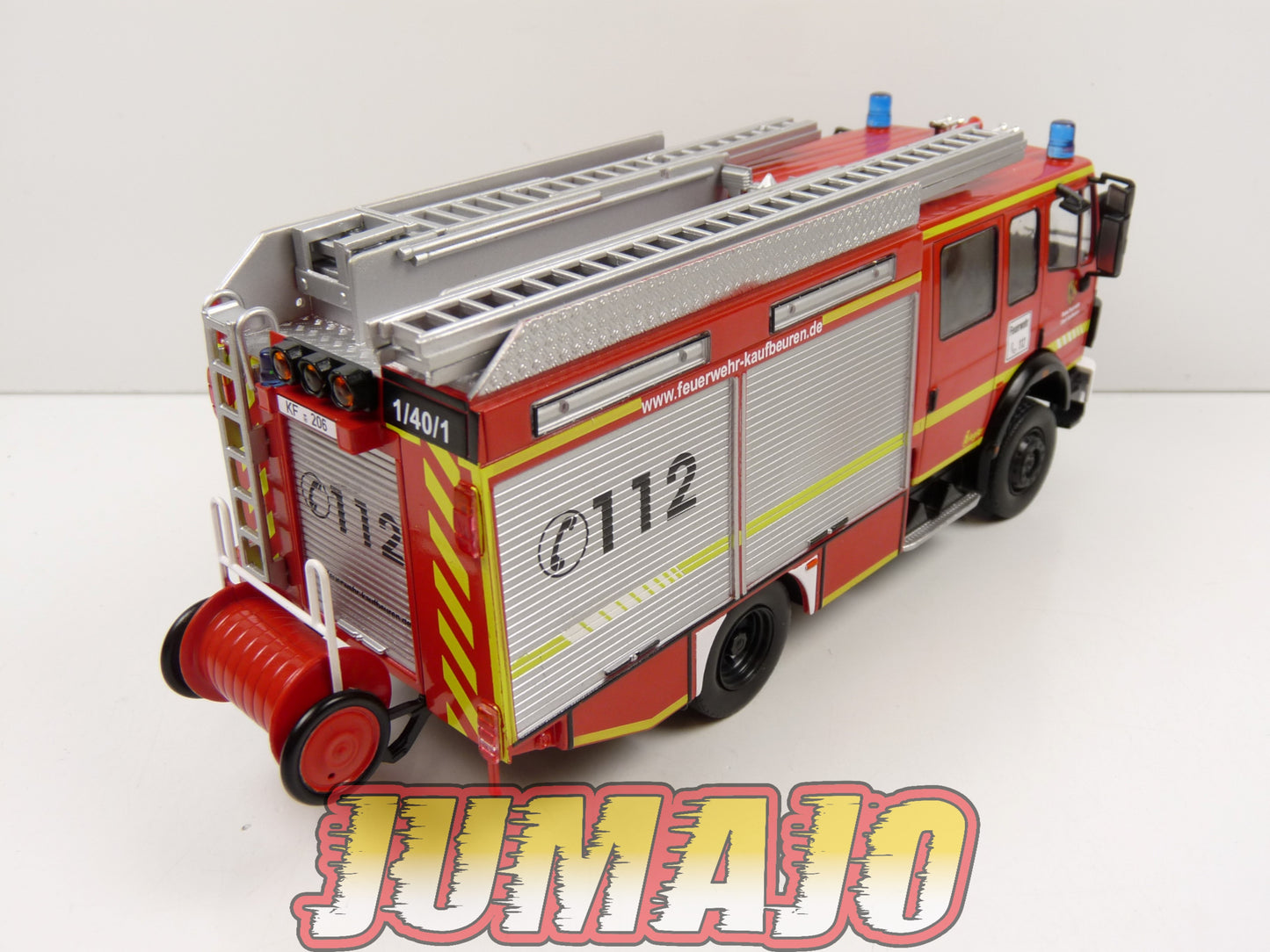 CPF109 Camion 1/43 Hachette IXO Pompiers : MERCEDES SK 1224