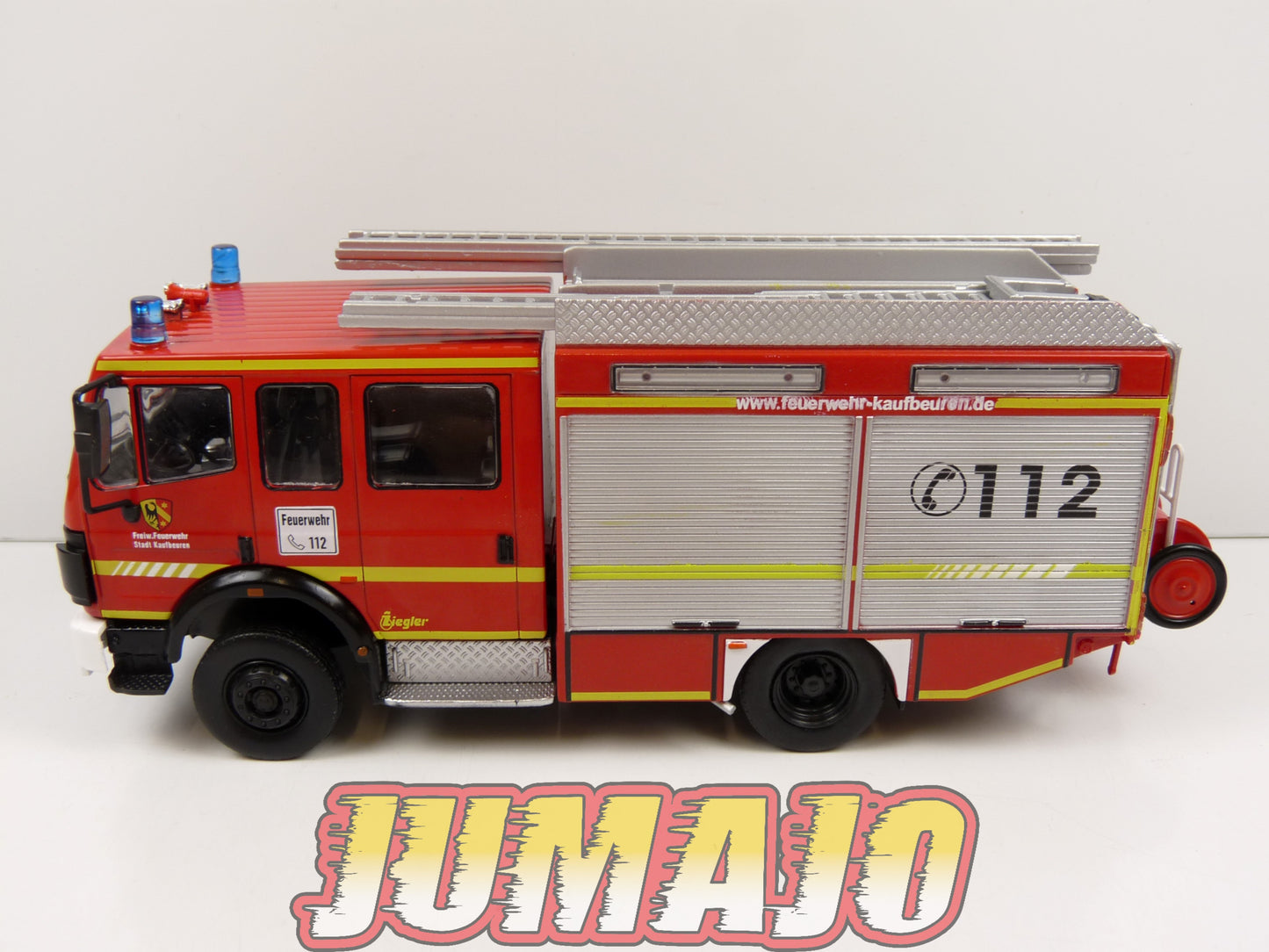 CPF109 Camion 1/43 Hachette IXO Pompiers : MERCEDES SK 1224
