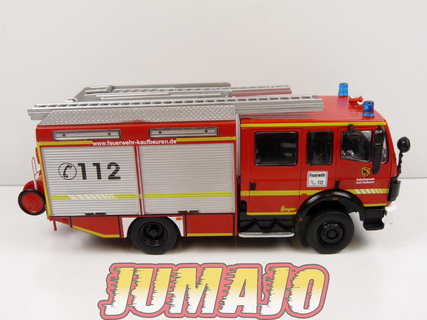 CPF109 Camion 1/43 Hachette IXO Pompiers : MERCEDES SK 1224