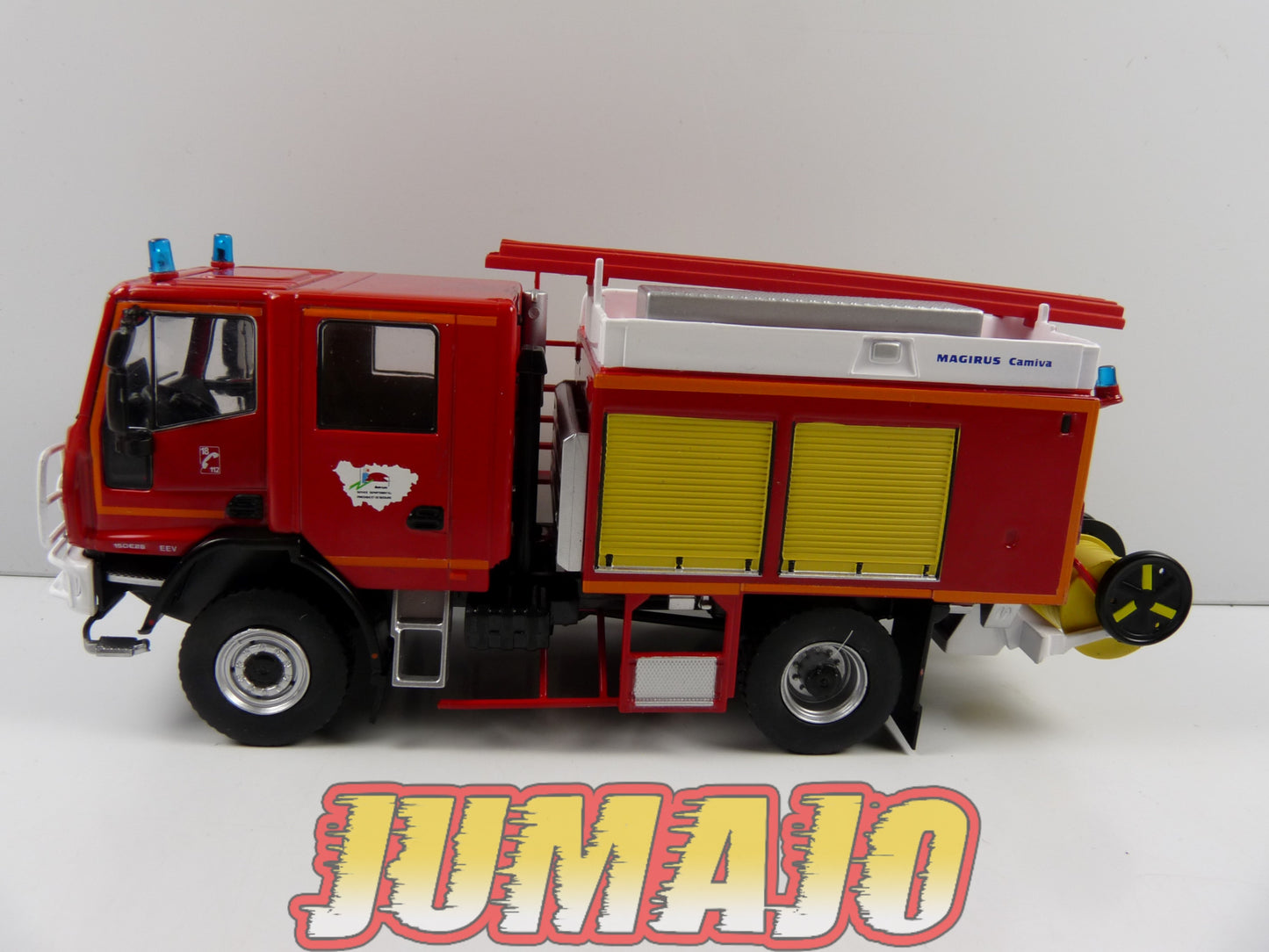 CPF122 Camion 1/43 Hachette IXO Pompiers : IVECO 150 E Citerne Magirus-Camiva