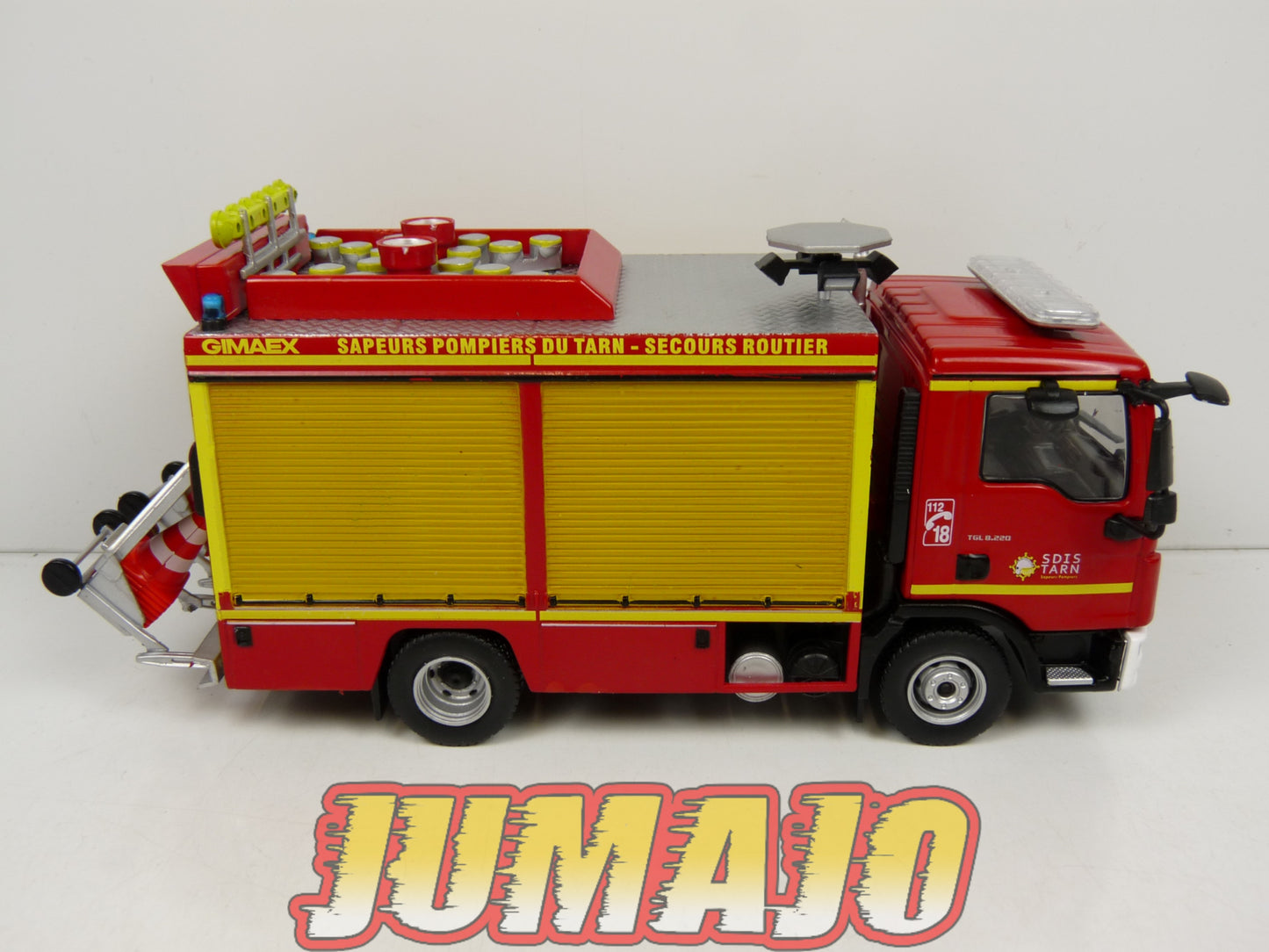 CPF132 Camion 1/43 Hachette IXO Pompiers : MAN TGL 8-220 Secours Routier