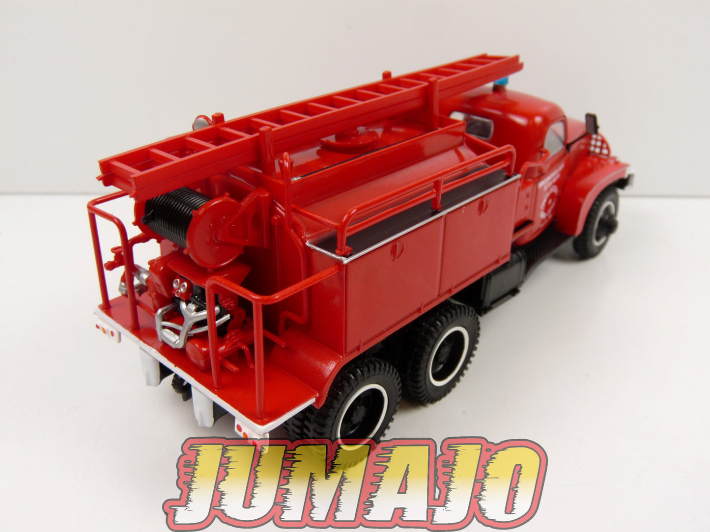 CPF138 Camion 1/43 Hachette IXO Pompiers : GMC Citerne CCFF Lourd 6x6