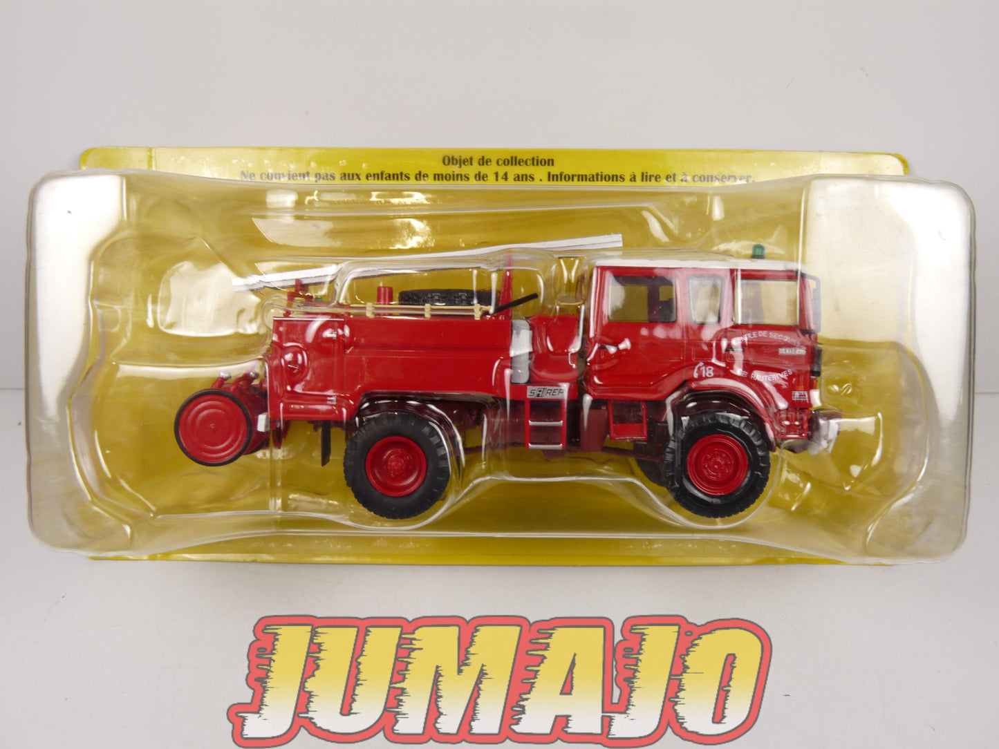 CPF139 Camion 1/43 Hachette IXO Pompiers : RENAULT 110.150 4x4