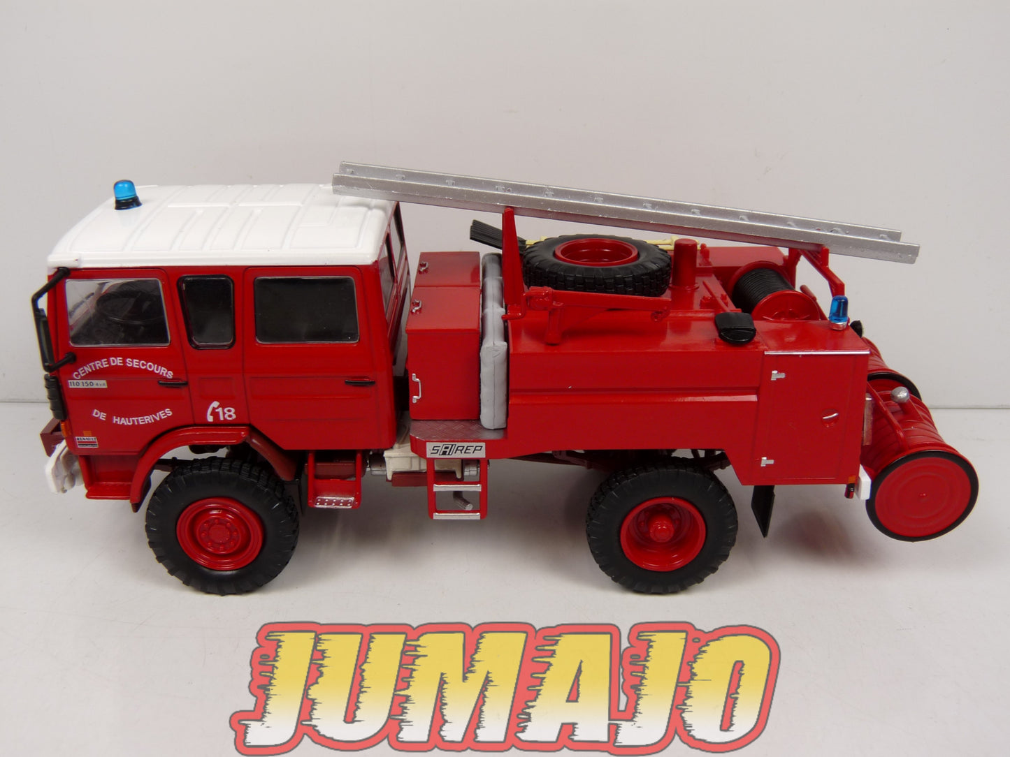 CPF139 Camion 1/43 Hachette IXO Pompiers : RENAULT 110.150 4x4