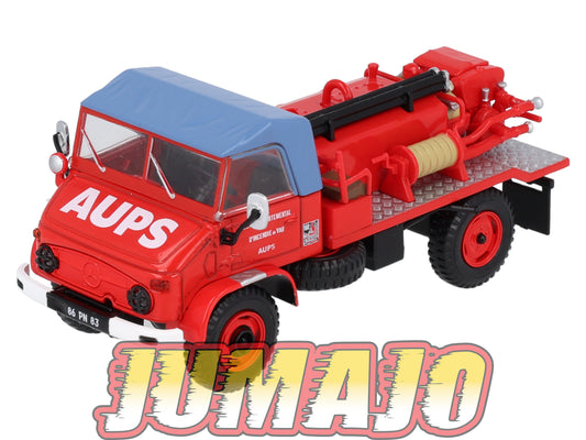 CPF14 Camion 1/43 Hachette IXO Pompiers : MERCEDES Unimog 404