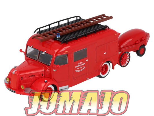 CPF33 Camion 1/43 Hachette IXO Pompiers : LAFFLY Fin Gournay en Bray