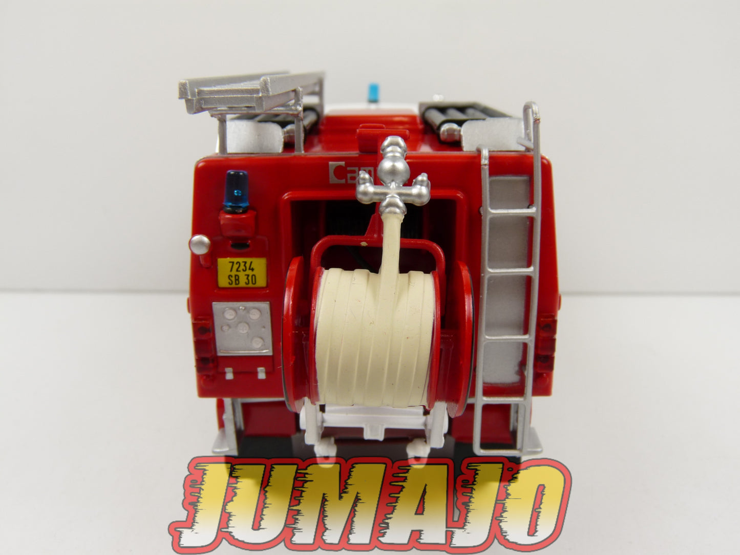 CPF137 Camion 1/43 Hachette IXO Pompiers : RENAULT 95-130 4x4FTP Leger Hors Route Camiva