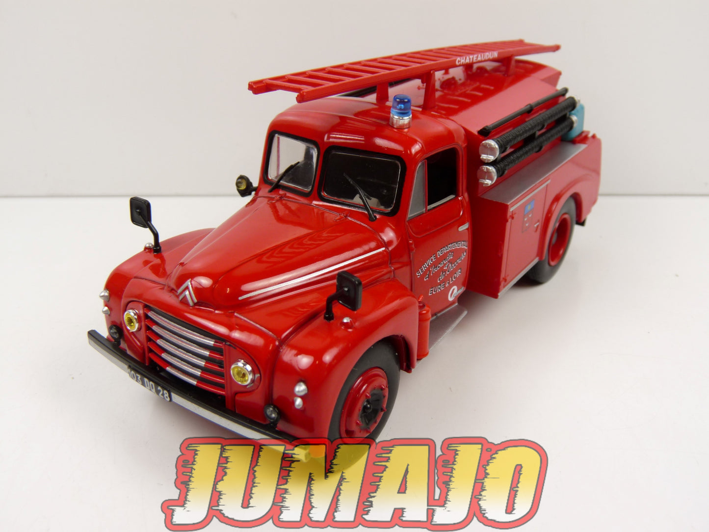 CPF67 POMPIERS 1/43 Hachette IXO Camion-citerne d'incendie Drouville Citroën 46 CD