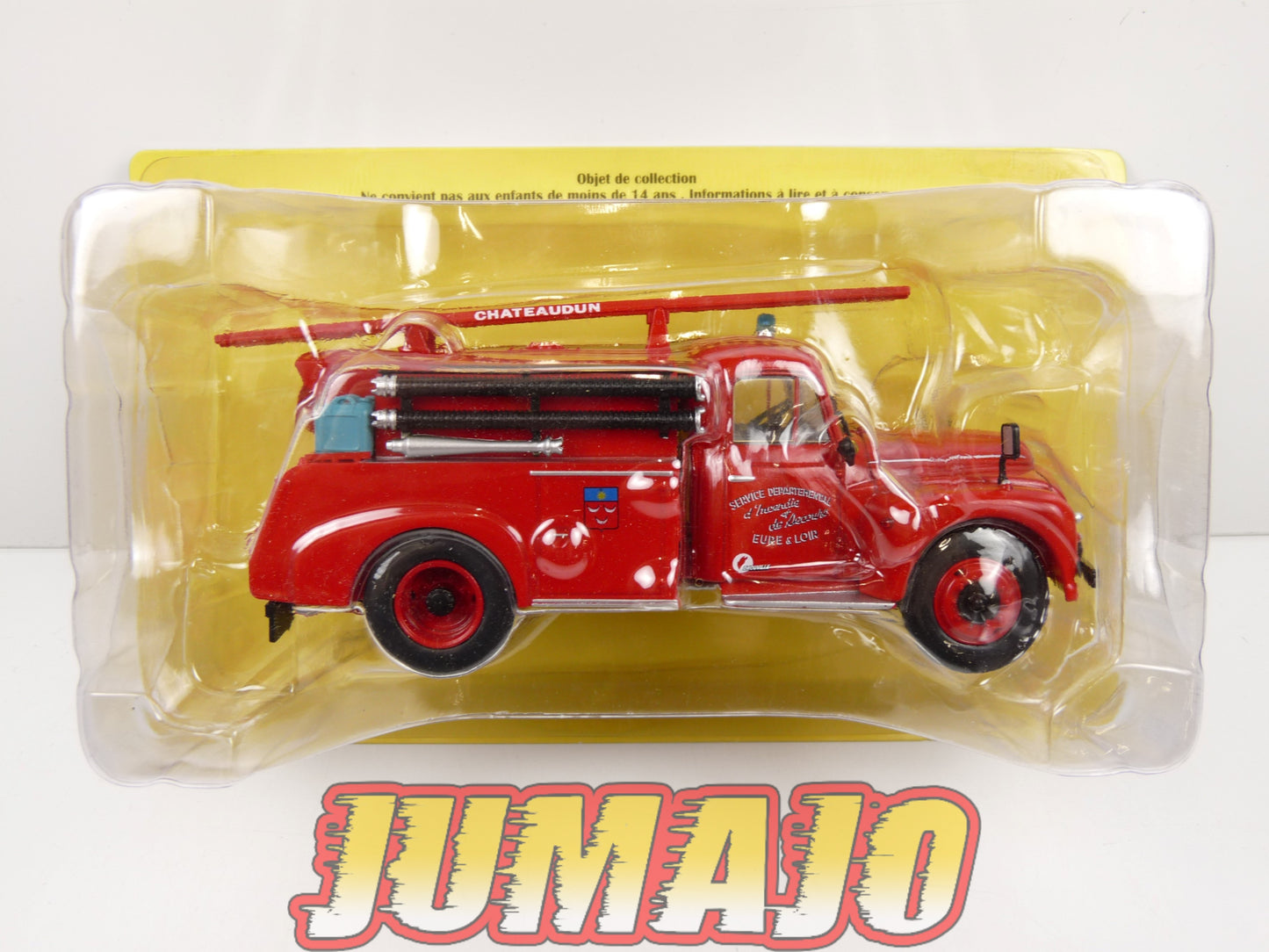 CPF67 POMPIERS 1/43 Hachette IXO Camion-citerne d'incendie Drouville Citroën 46 CD