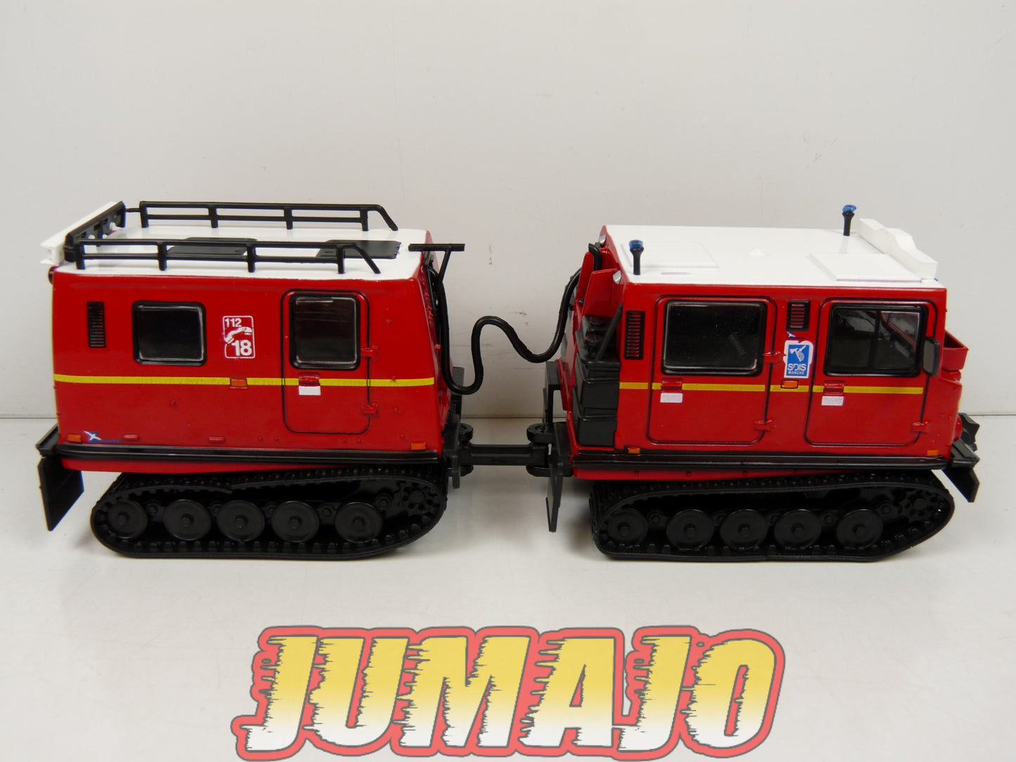 CPF79 Camion 1/43 Hachette IXO Pompiers : Chenillette Hägglunds SDIS 50 Mont st Michel