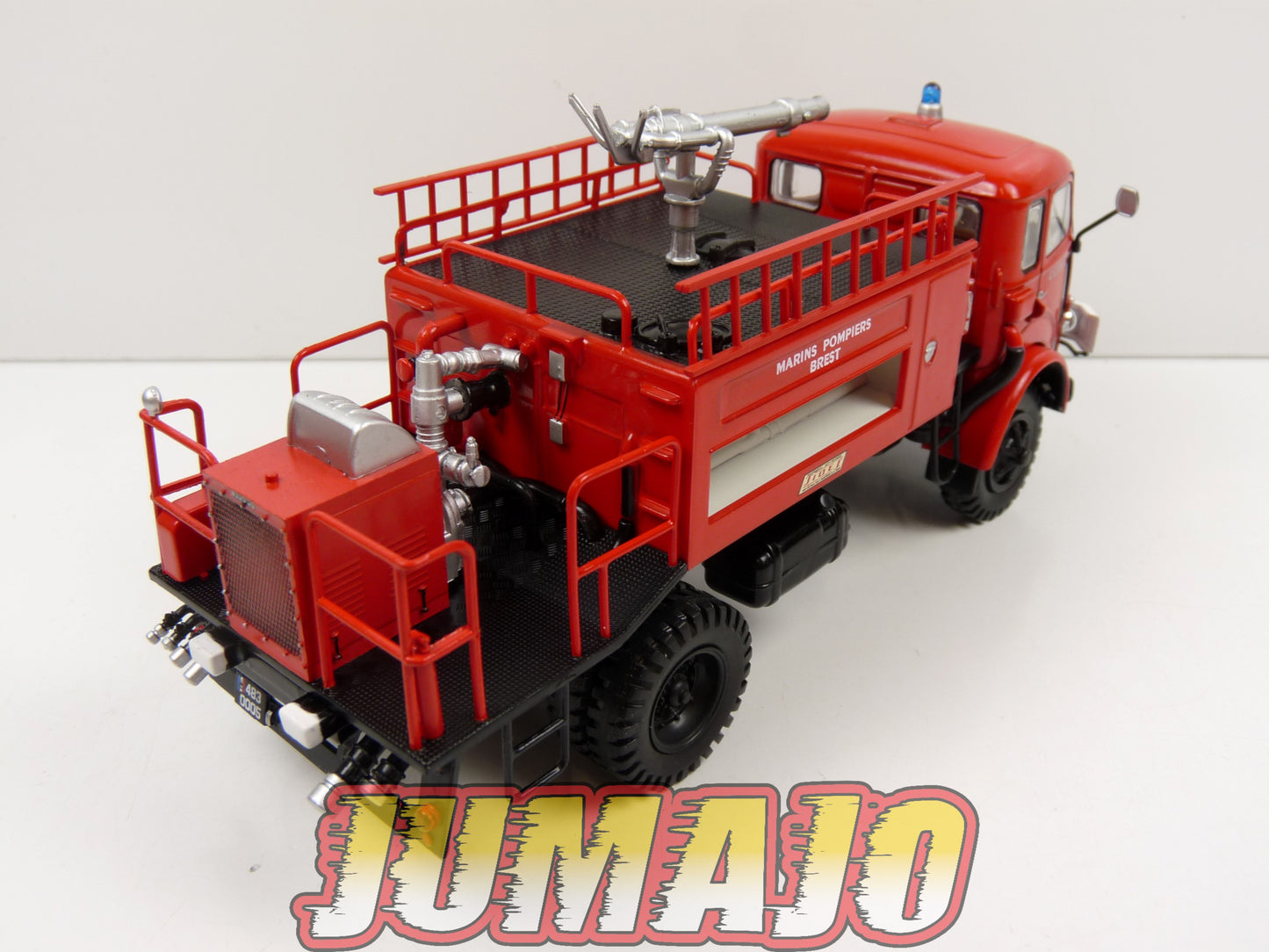 CPF91 Camion 1/43 Hachette IXO Pompiers : RENAULT Citerne R 2142 4x4 Marins Brest