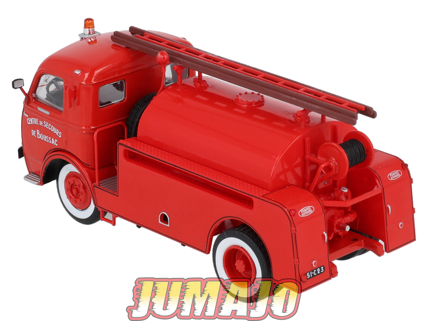 CPF96 Camion 1/43 Hachette IXO Pompiers : DELAHAYE 163 Centre De Secours De Boussac