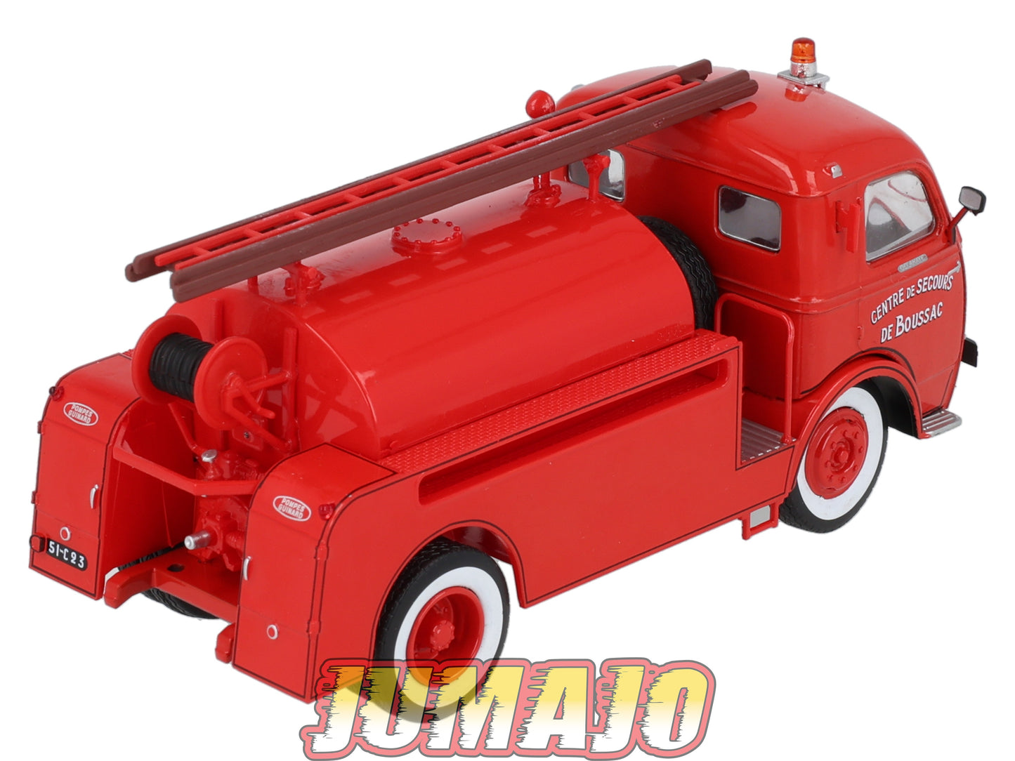 CPF96 Camion 1/43 Hachette IXO Pompiers : DELAHAYE 163 Centre De Secours De Boussac