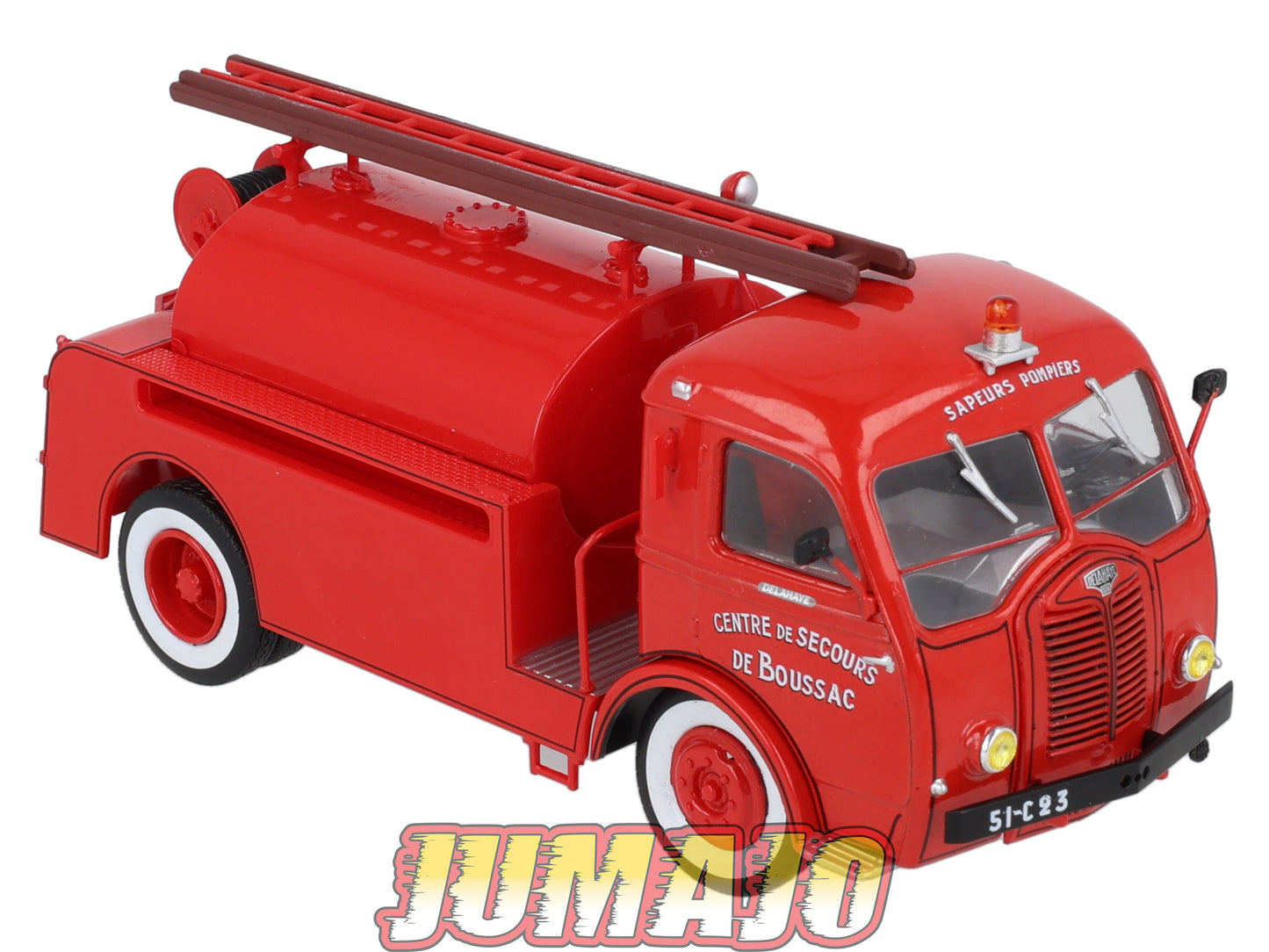 CPF96 Camion 1/43 Hachette IXO Pompiers : DELAHAYE 163 Centre De Secours De Boussac