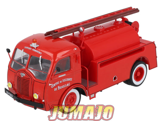 CPF96 Camion 1/43 Hachette IXO Pompiers : DELAHAYE 163 Centre De Secours De Boussac