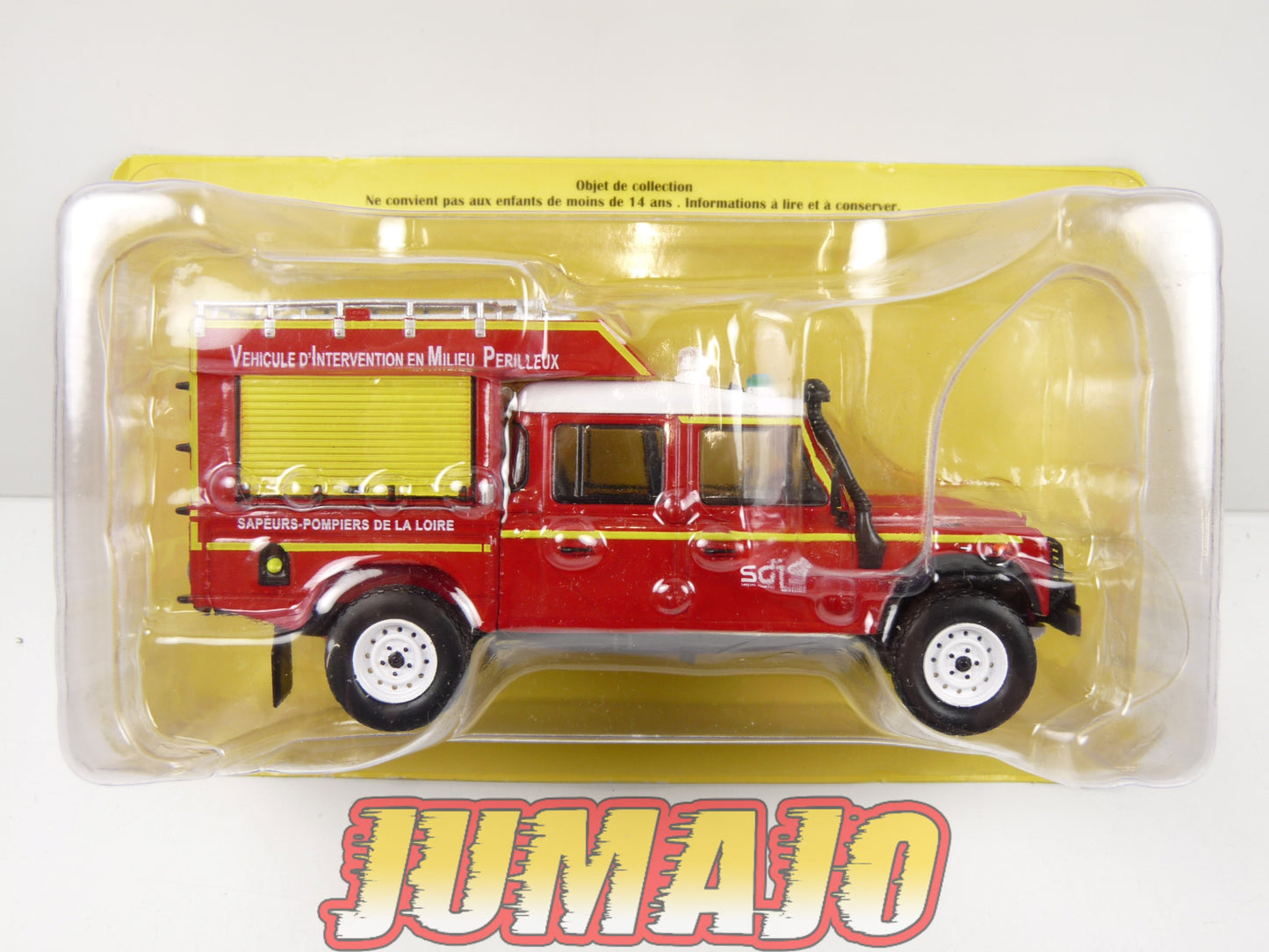 CPL3 Véhicules Légers Sapeurs Pompiers 1/43 Hachette IXO Land Rover VIMP SP Roanne