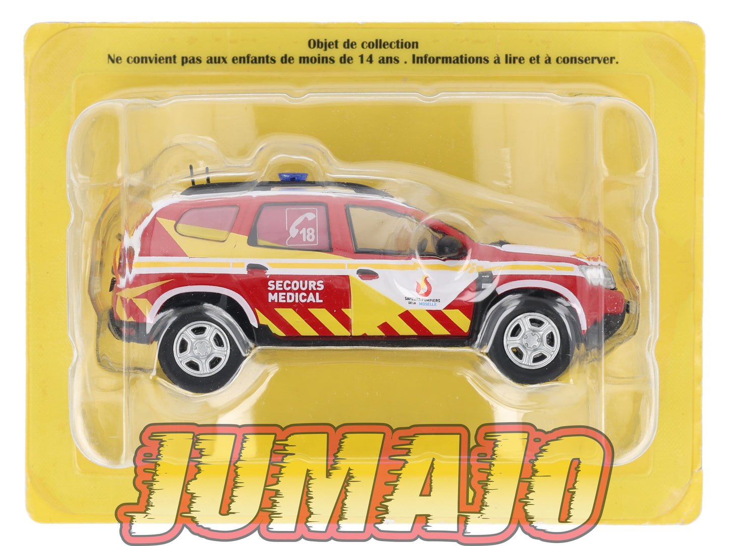 CPL55 Véhicules Légers Pompiers 1/43 Hachette IXO Dacia Duster Secours Medical