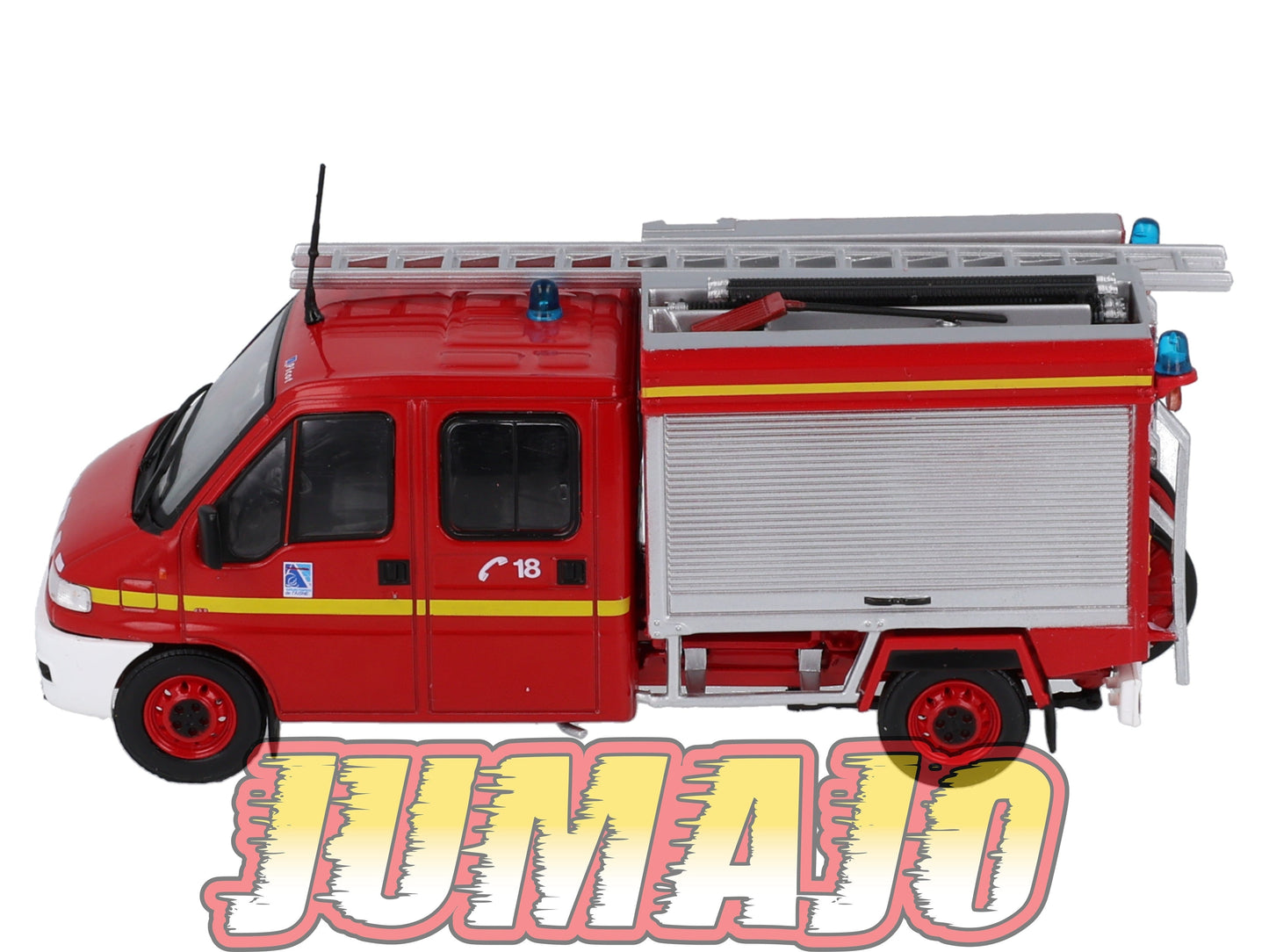 CPL7 Véhicules Légers Sapeurs Pompiers 1/43 Hachette IXO Citroën Jumper PI Picot