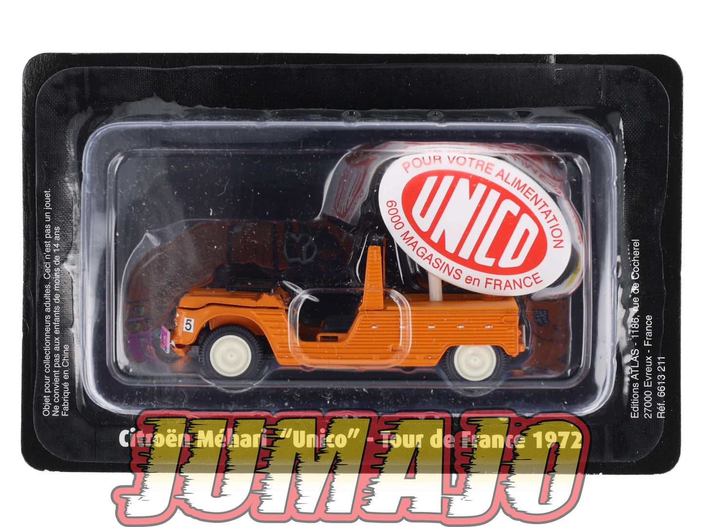 CTF11 1/43 NOREV Tour de France Caravane : CITROËN Méhari Unico 1972