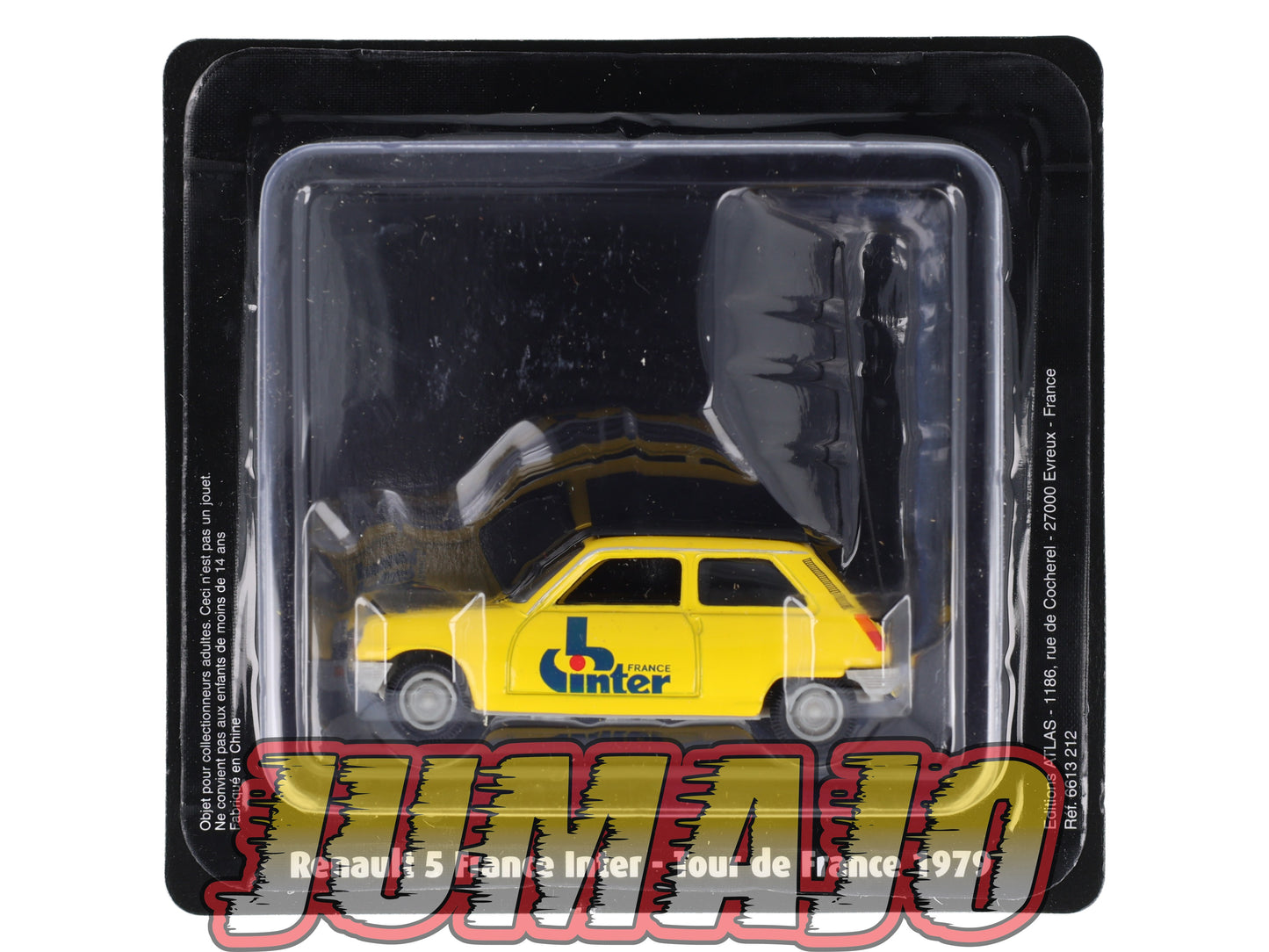 CTF12 1/43 NOREV Tour de France Caravane : RENAULT 5 Inter France 1979