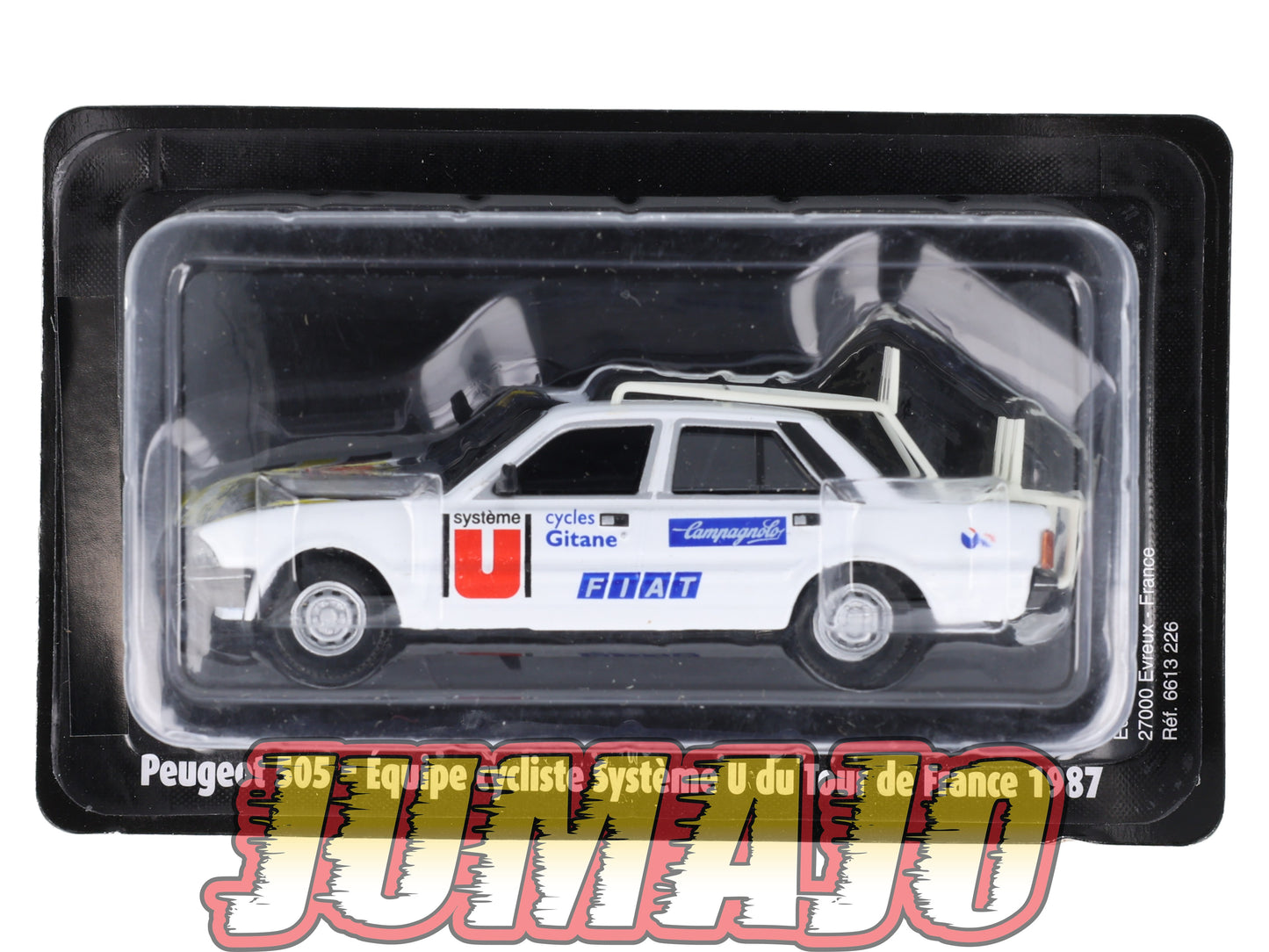 CTF26 1/43 NOREV Tour de France Caravane : PEUGEOT 505 Cycles Gitane Système U 1987