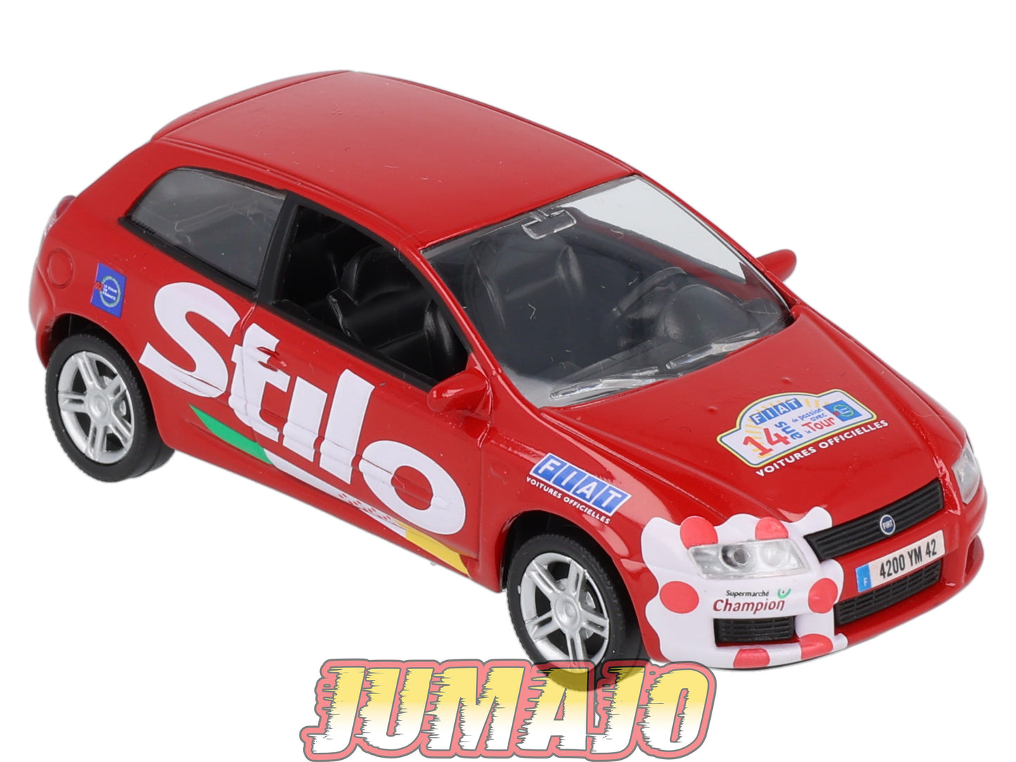 CTF30 1/43 NOREV Tour de France Caravane : FIAT Stilo Supermachés Champion 2002