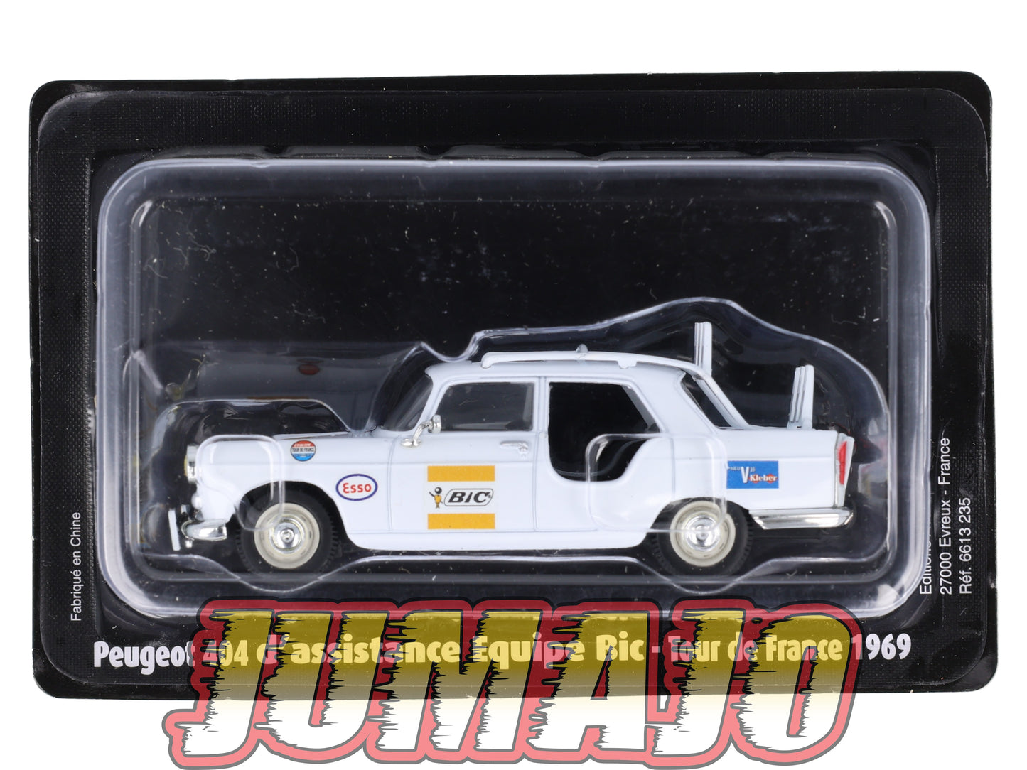 CTF35 1/43 NOREV Tour de France Caravane : PEUGEOT 404 D'Assistance Equipe Bic 1969