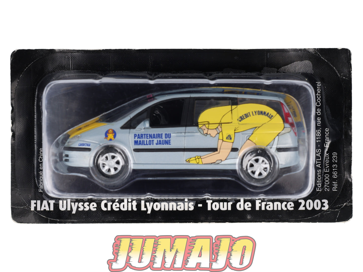 CTF39 1/43 NOREV Tour de France Caravane : FIAT Ulysse Crédit lyonnais 2003