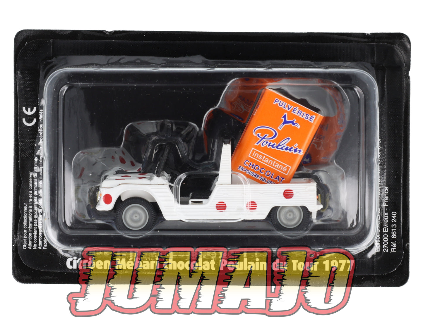 CTF40 1/43 NOREV Tour de France Caravane : CITROËN Méhari Chocolat Poulain 1977