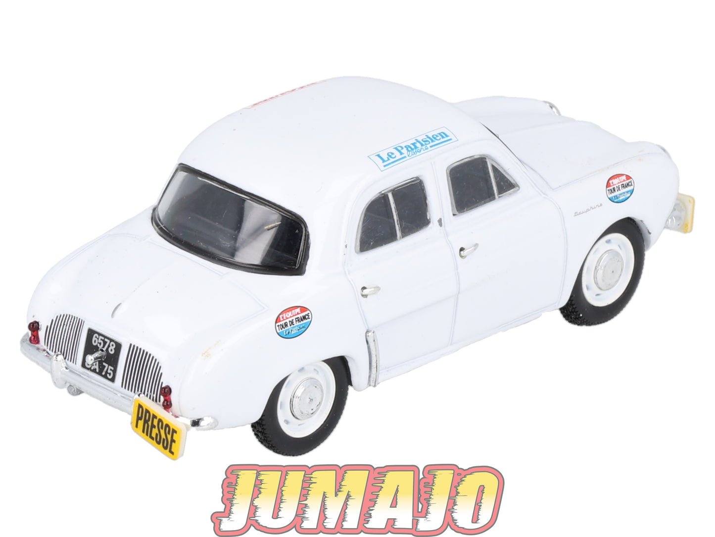 CTF57 1/43 NOREV Tour de France Caravane : RENAULT Dauphine presse 1965