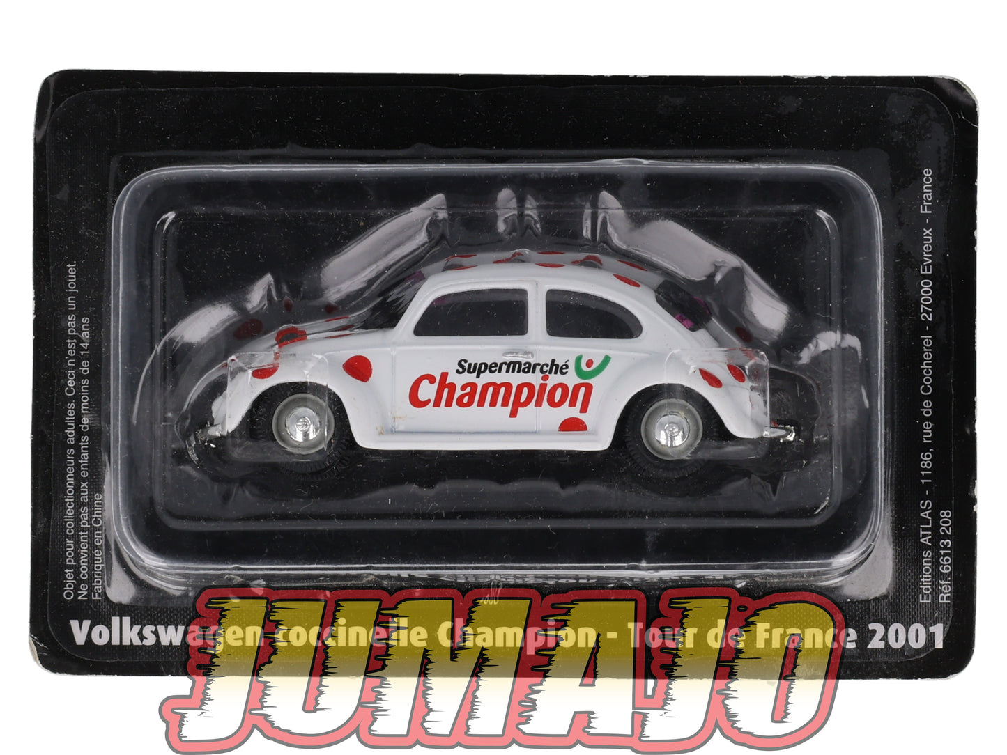 CTF8 1/43 NOREV Tour de France Caravane: VOLKSWAGEN 1300 Coccinelle CHAMPION
