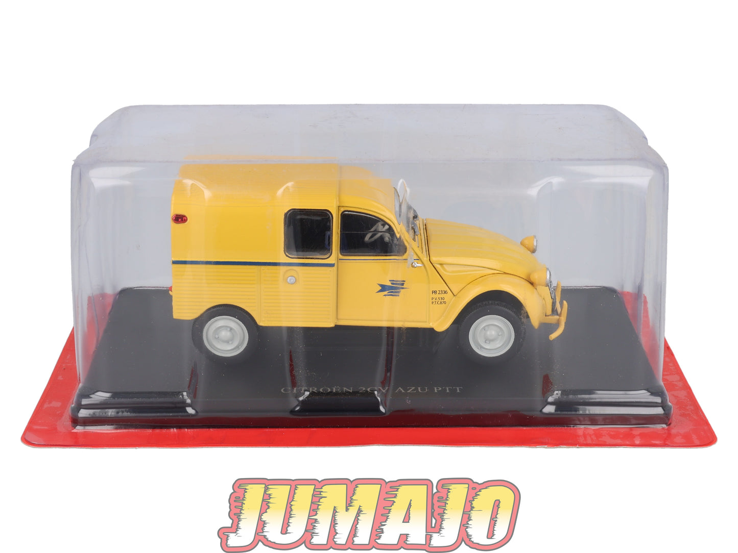 CVQ41 Voiture 1/24 HACHETTE CITROËN : 2CV Fourgonnette AZU PTT La poste