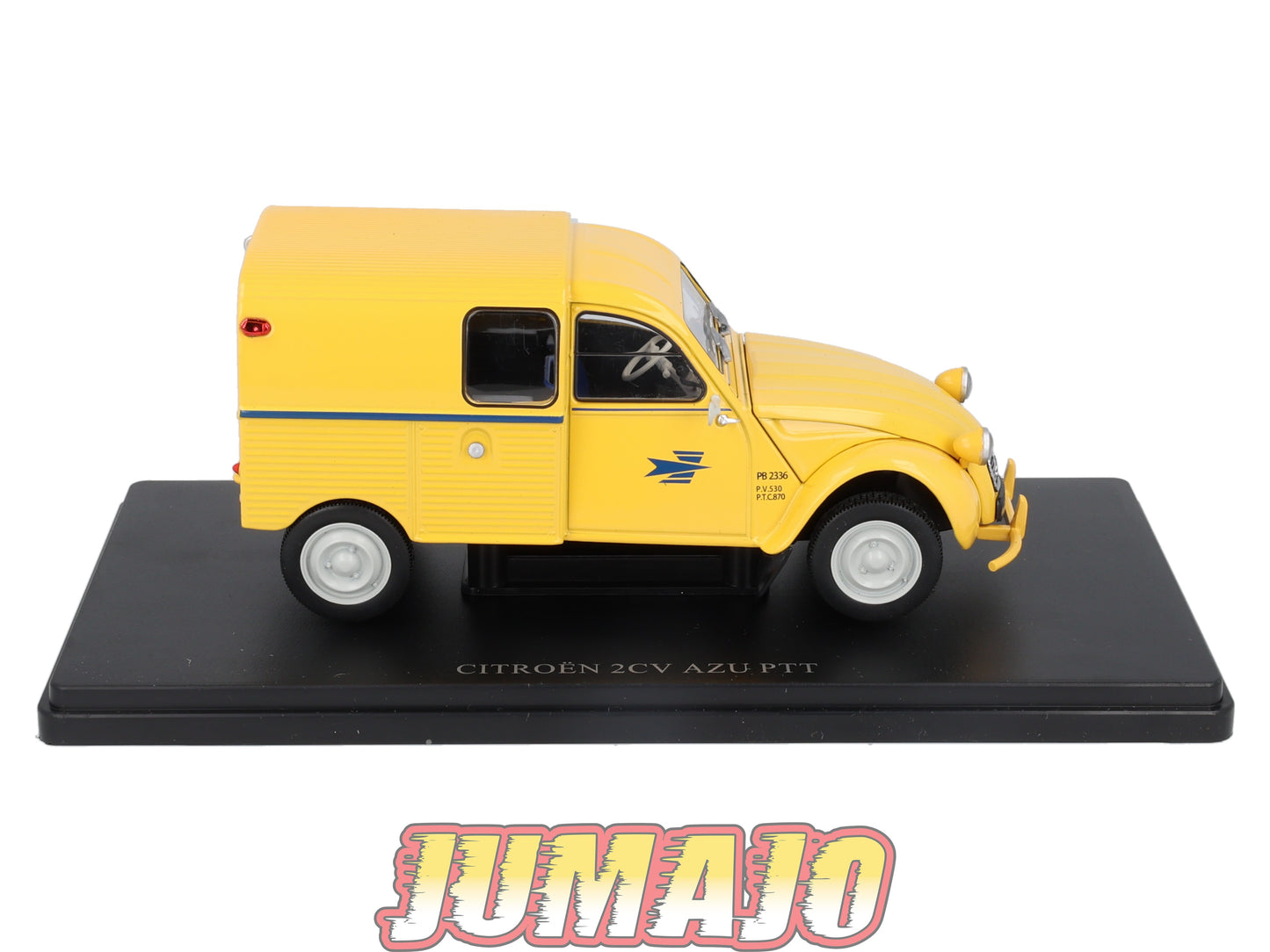 CVQ41 Voiture 1/24 HACHETTE CITROËN : 2CV Fourgonnette AZU PTT La poste