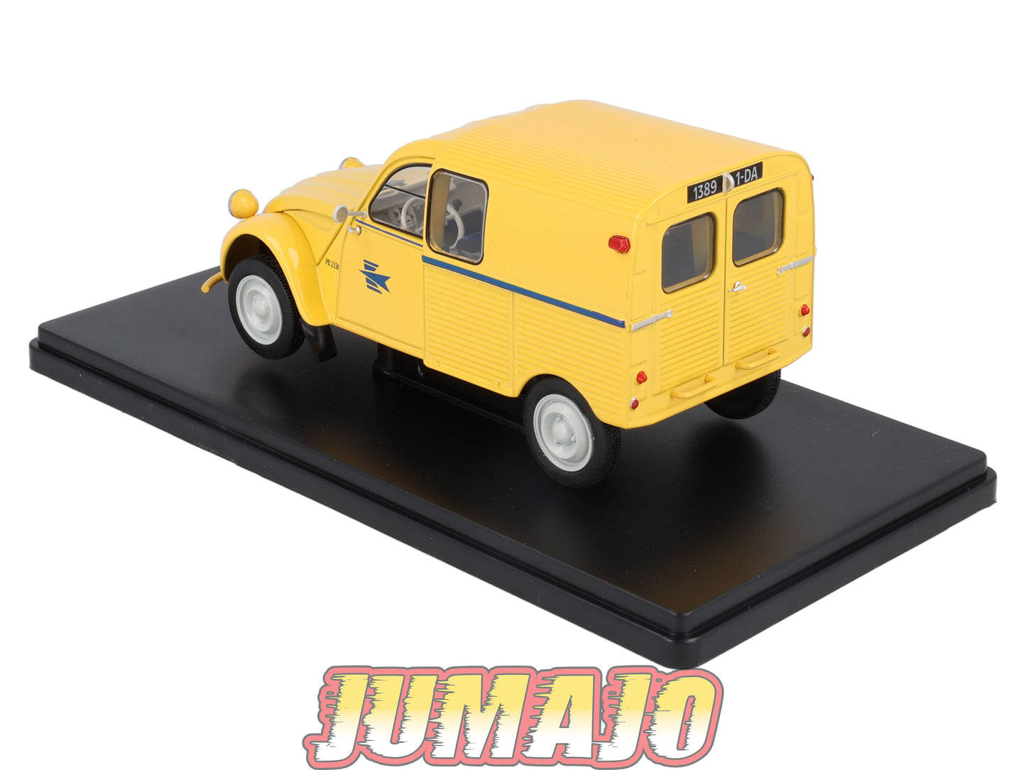 CVQ41 Voiture 1/24 HACHETTE CITROËN : 2CV Fourgonnette AZU PTT La poste