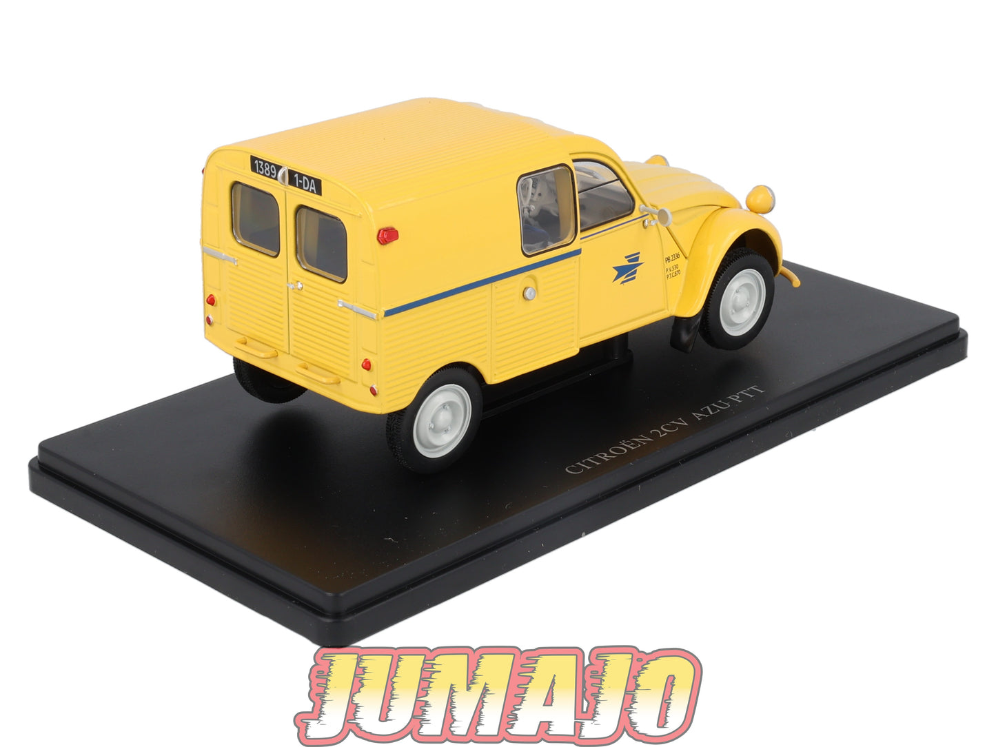 CVQ41 Voiture 1/24 HACHETTE CITROËN : 2CV Fourgonnette AZU PTT La poste