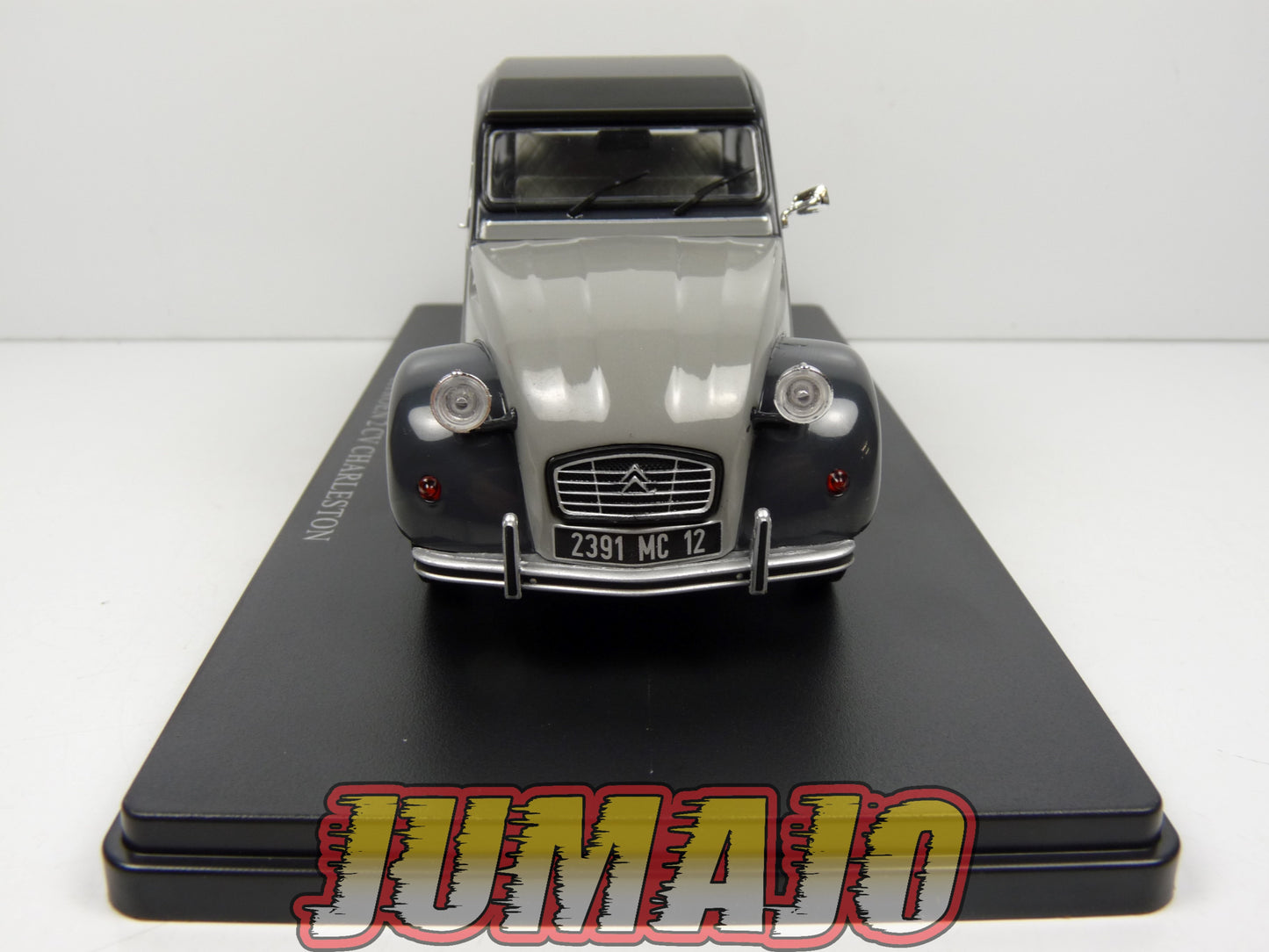 CVQ60 Voiture 1/24 HACHETTE CITROËN : 2 CV Charleston grise