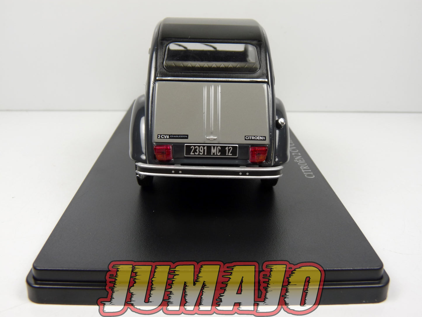 CVQ60 Voiture 1/24 HACHETTE CITROËN : 2 CV Charleston grise