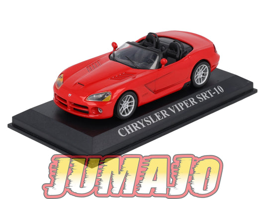 DCD23 Voiture 1/43 Altaya IXO DREAM CARS : CHRYSLER Viper SRT-10