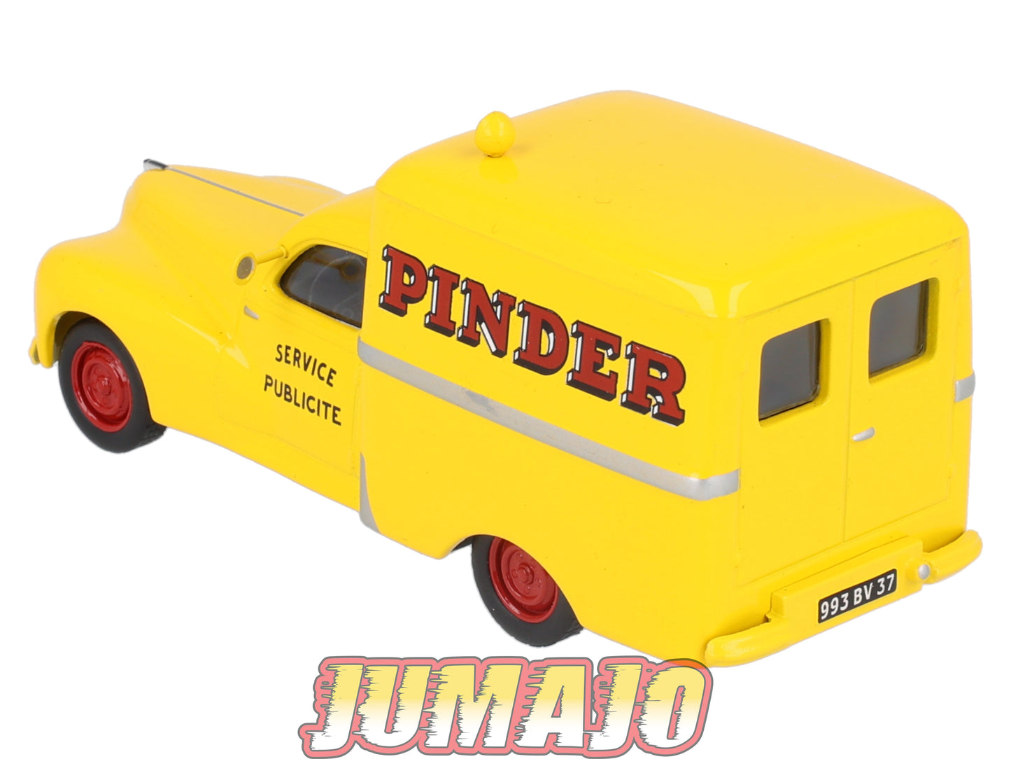DER3 1/43 IXO Cirque PINDER Hachette : PEUGEOT 203 Van "PAQUET DE TABAC"