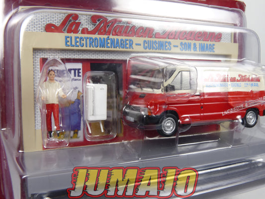 DIO32 Voiture + diorama 1/43 IXO : Métiers de France Renault Trafic "Electroménager"