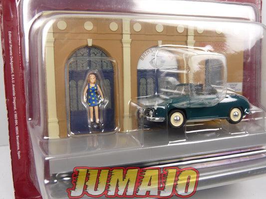 DIO60 Voiture + diorama 1/43 IXO : Métiers de France Rosengart Ariette "Bains Douches"