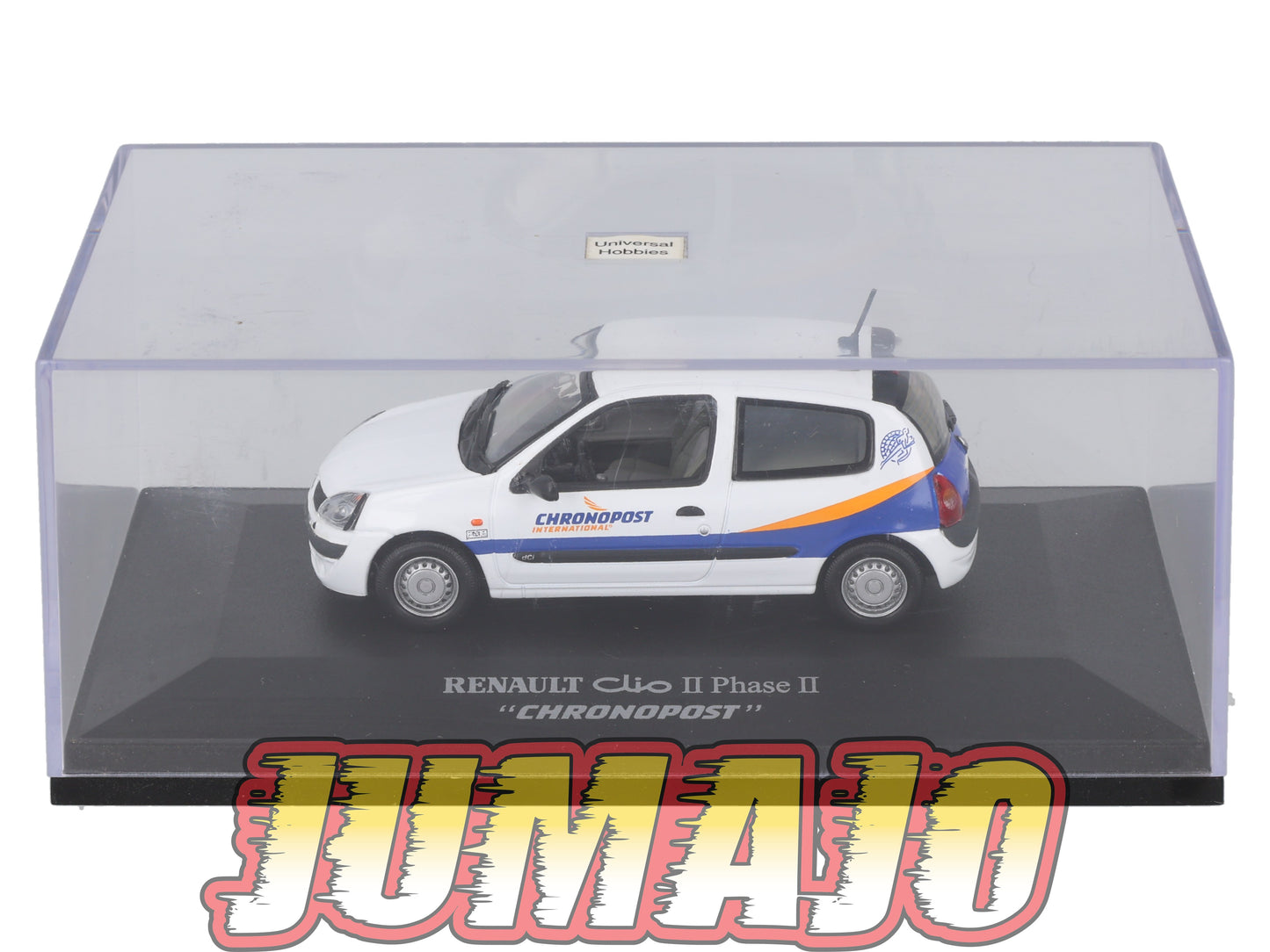 DIV50 VOITURE 1/43 Universal Hobbies : RENAULT Clio II Phase II Chronopost OCCASION