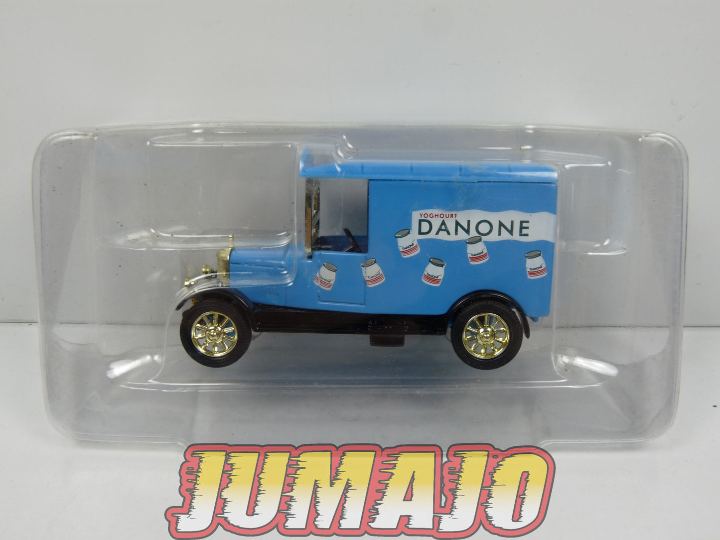 DIV34 CORGI Camions d'antan : Camionnette Morris "Yoghourt Danone" 8cm