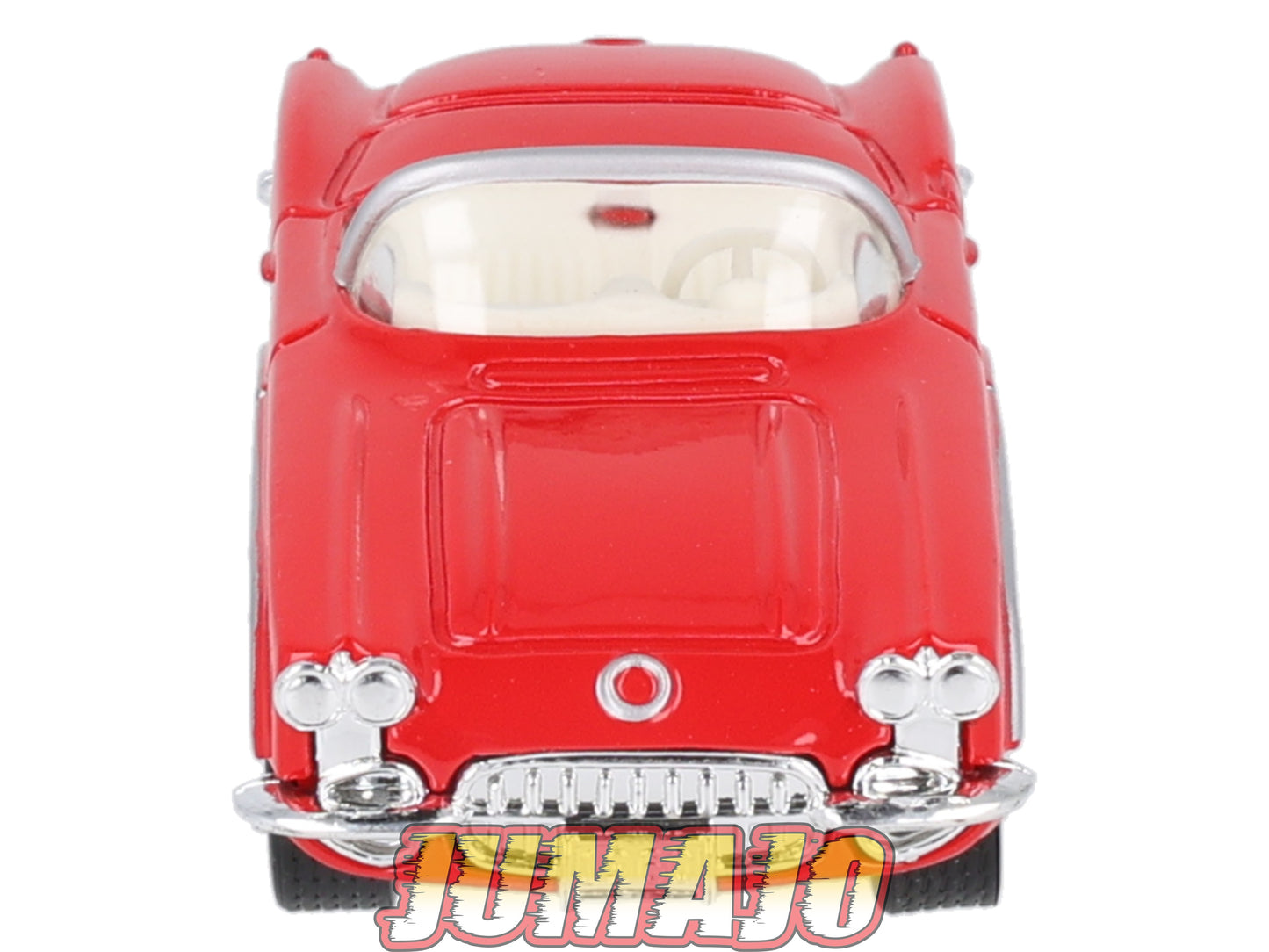DIV4 Voiture 1/43 DIE CAST : Chevrolet corvette 2588 '60 rouge