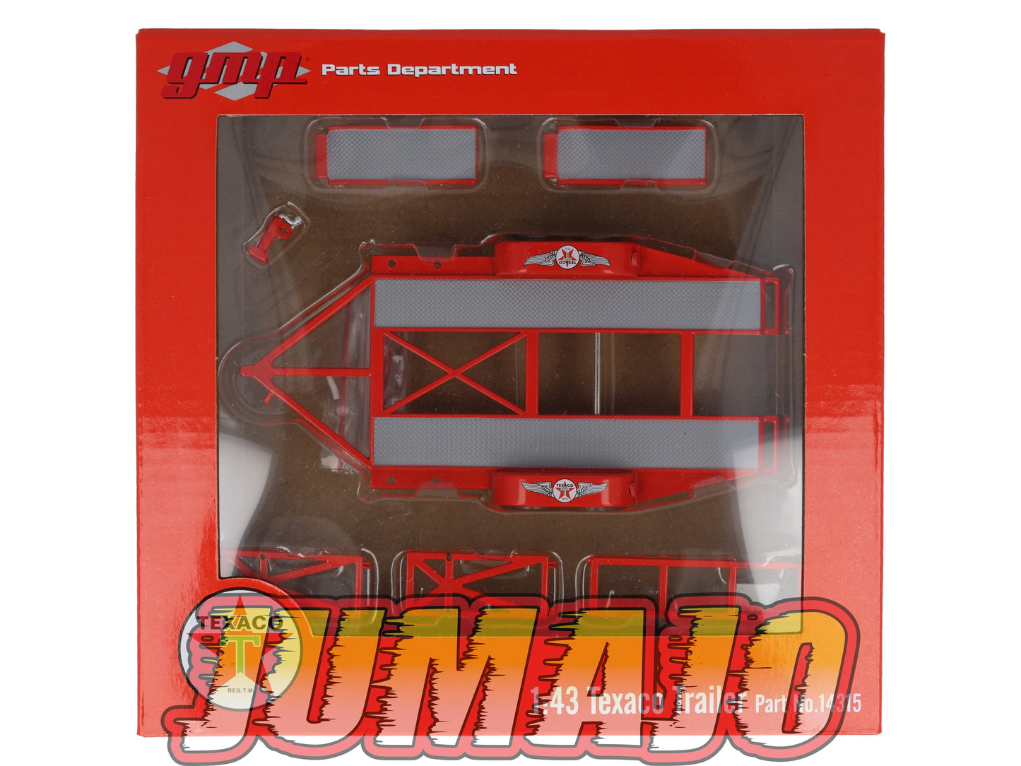 DIV54 remorque 1/43 GMP TEXACO Trailer