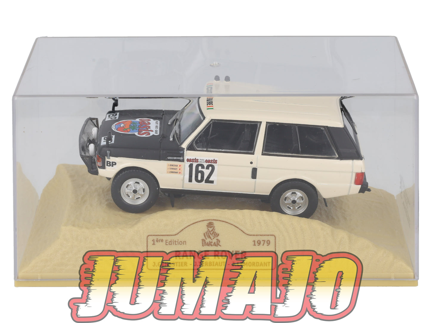 DKR16 1/43 NOREV M6 Paris/Dakar : RANGE ROVER WINNER 1979 #162 J.Genestier