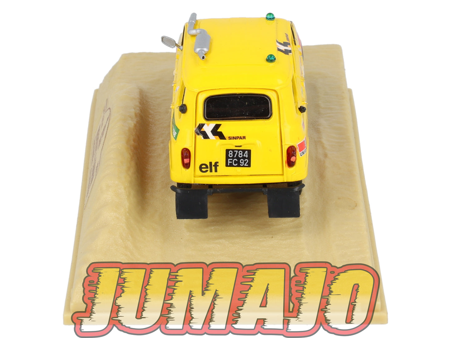DKR19 1/43 NOREV M6 Paris/Dakar : RENAULT 4 Sinpar 1979 #131 C.Marreau