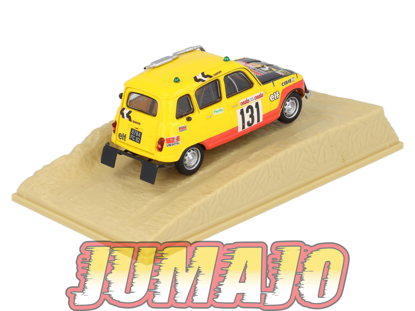 DKR19 1/43 NOREV M6 Paris/Dakar : RENAULT 4 Sinpar 1979 #131 C.Marreau